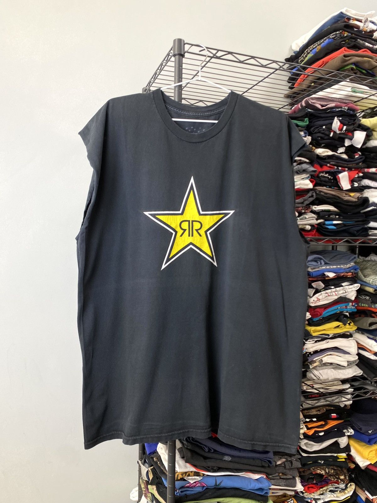 Red Bull Vintage Rockstar Energy Drink Racing T Shirt Monster Energy Size US XL / EU 56 / 4 - 1 Thumbnail