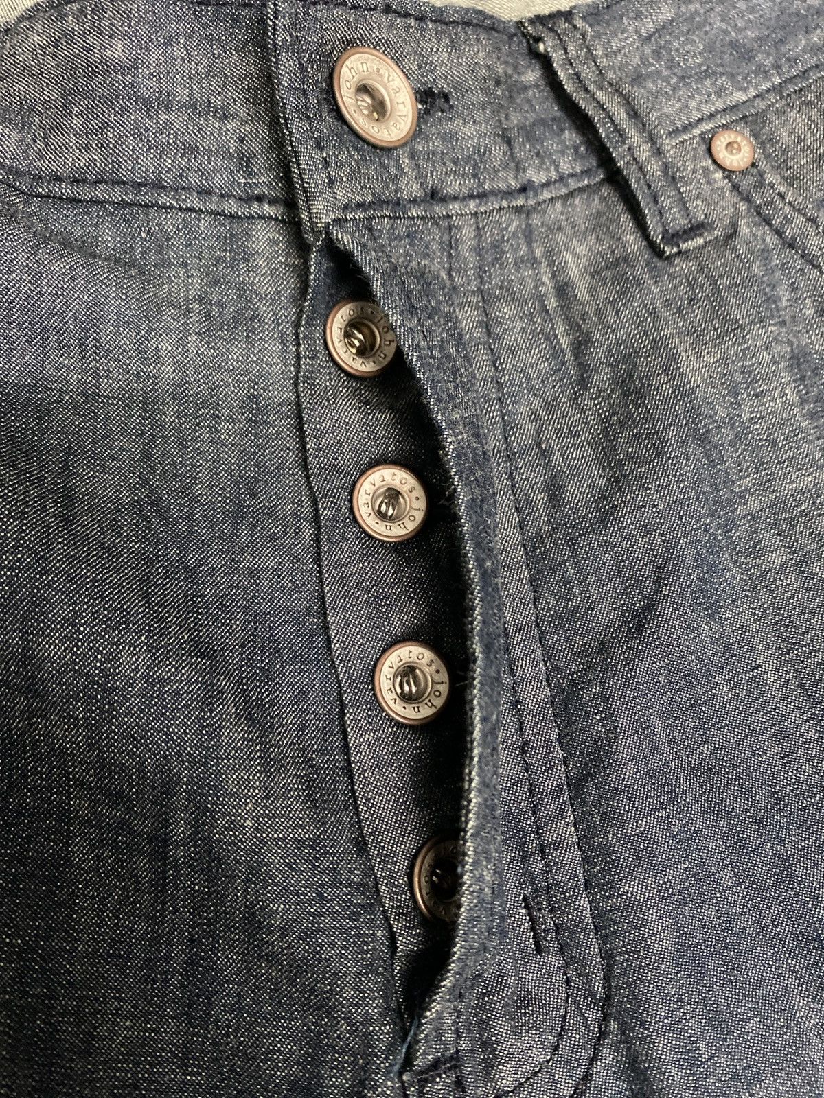 John Varvatos John Varvatos USA Denim Jeans Made in Italy Slim Straight Size US 34 / EU 50 - 6 Thumbnail