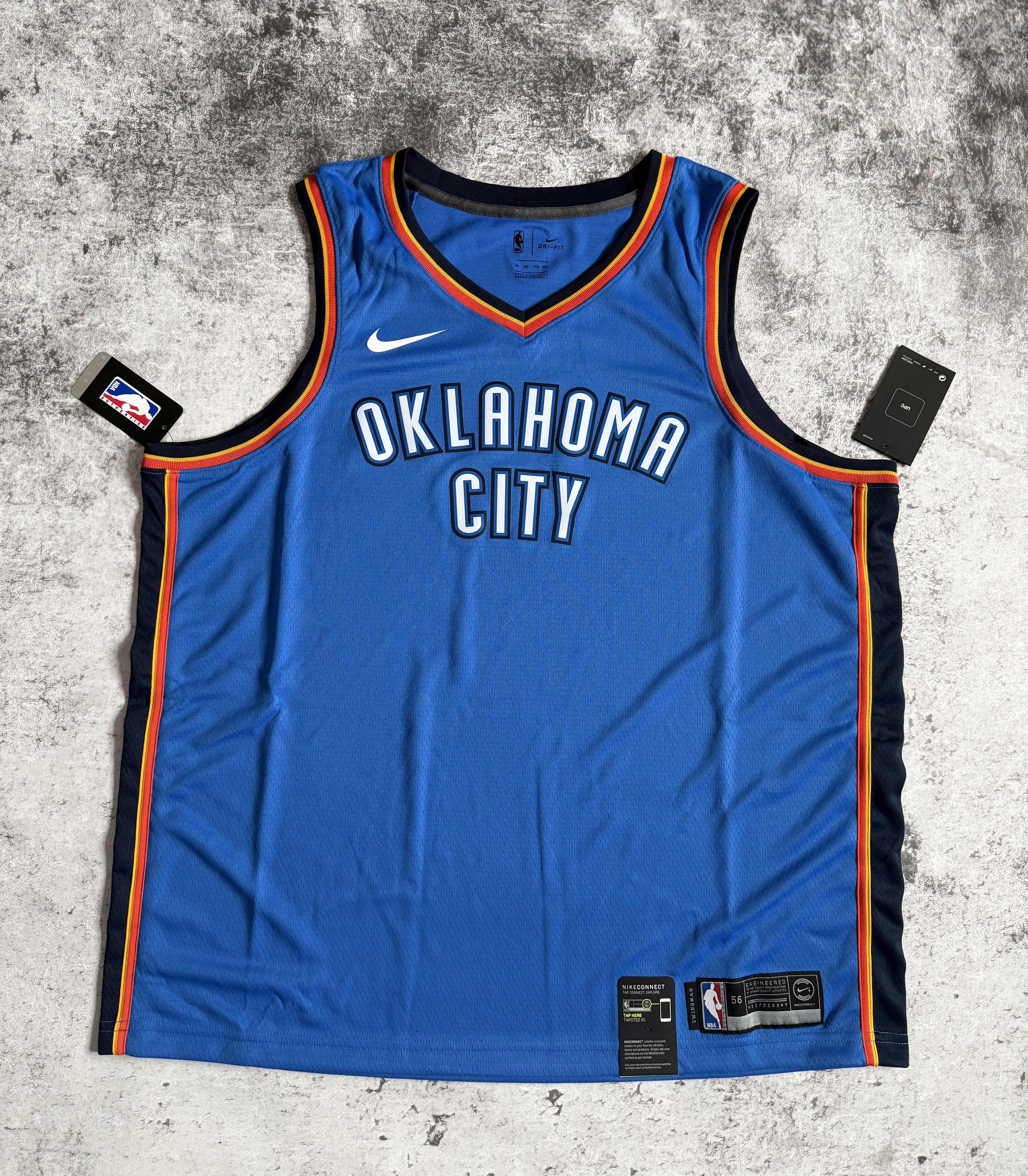 Nike Oklahoma City BLANK Swingman Jersey NIKE SIZE 2XL Size US XXL / EU 58 / 5 - 1 Thumbnail
