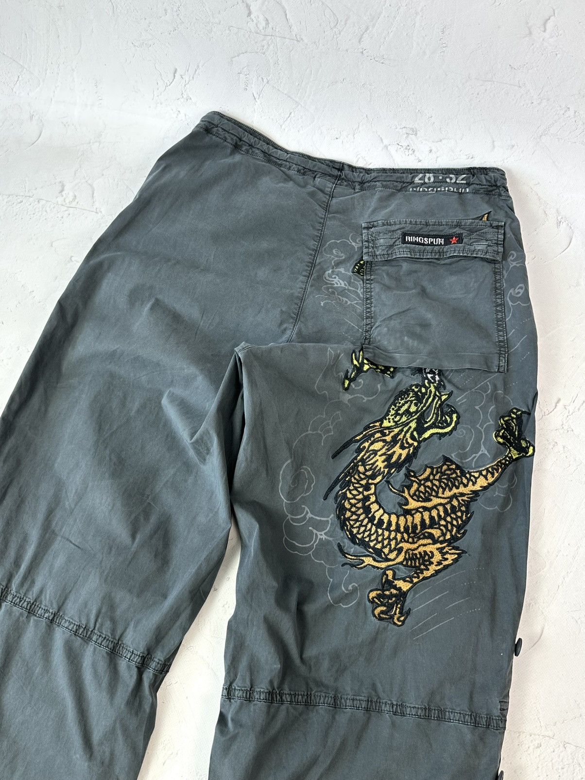 If Six Was Nine Vintage Maharishi Style Dragon Pants Size US 32 / EU 48 - 8 Thumbnail