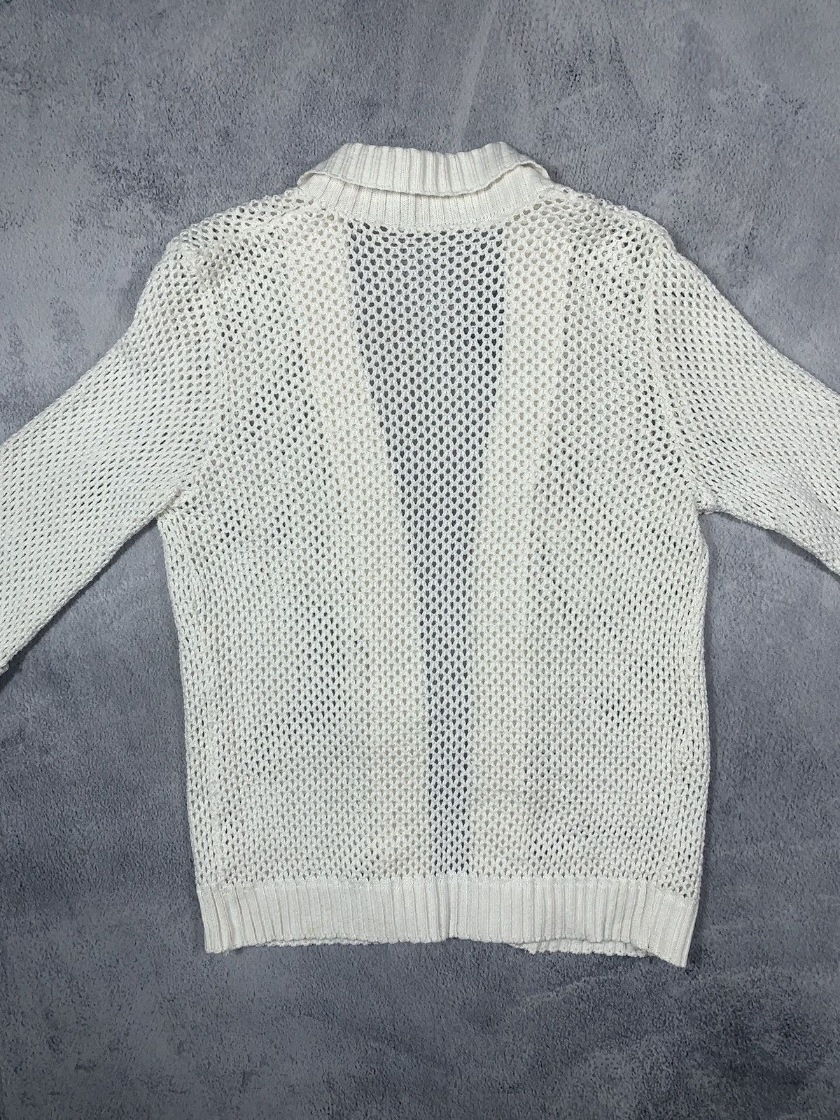 Other Vintage AvantGarde mesh cardigan streetwear style size S Size S / US 4 / IT 40 - 6 Thumbnail