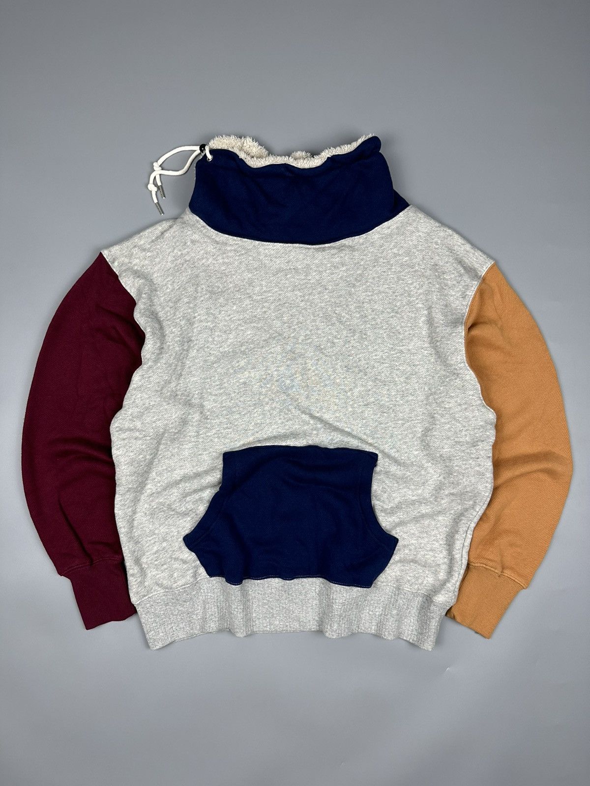 Go Slow Caravan Multi Colour Turtle Neck Sweater