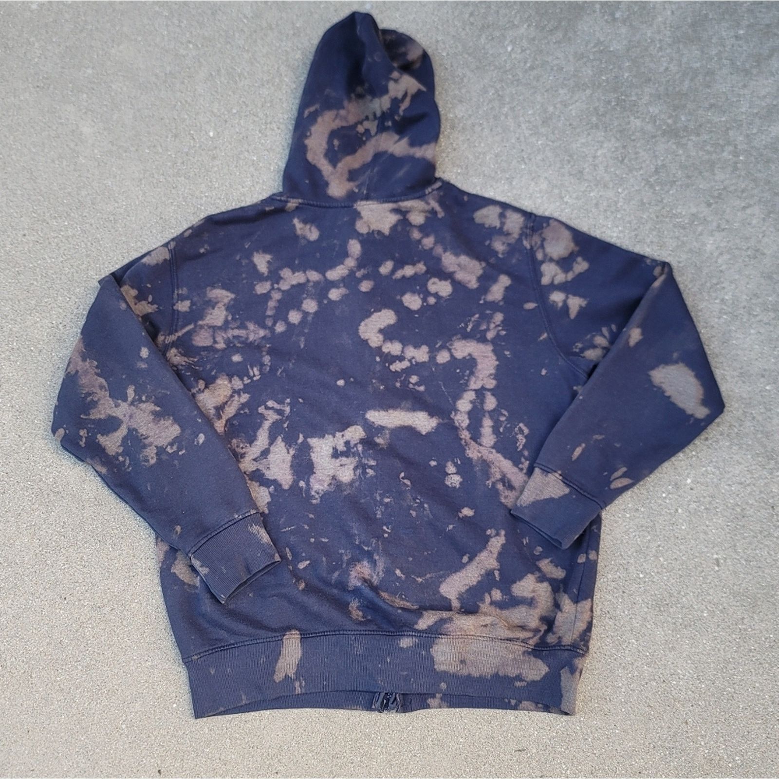 Zoo York Vtg Zoo York Custom Bleach-dyed Hoodie Size US XL / EU 56 / 4 - 4 Thumbnail