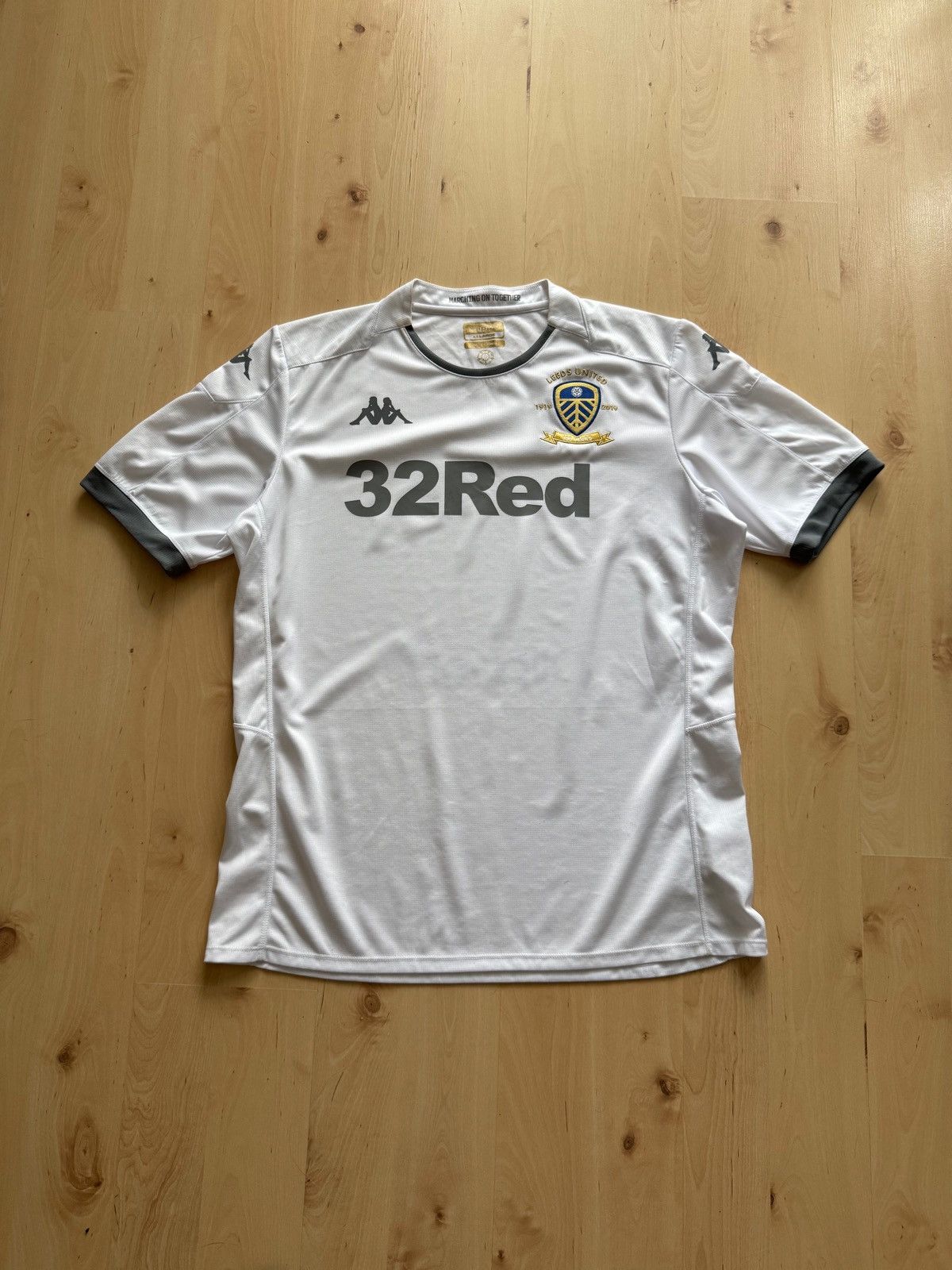 Kappa 2019 Kappa leeds united 100 anniversary home soccer jersey Size US XXL / EU 58 / 5 - 1 Thumbnail
