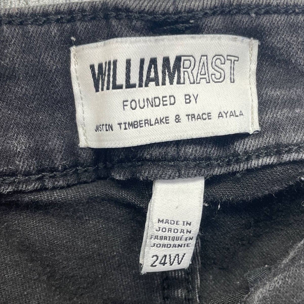 William Rast William Rast Womens Plus Size 24W Stretch Cotton Denim Jeans Size 42" / US 20 - 4 Thumbnail