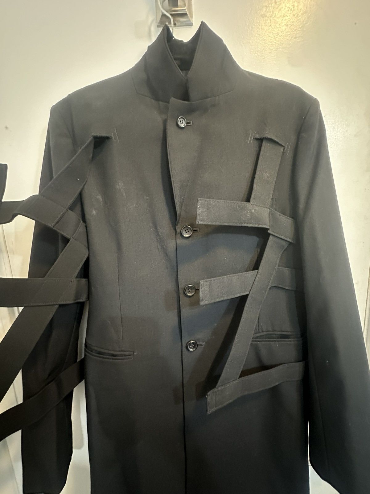 Comme des Garcons Comme des Garcons Restraint Belt Harness Coat Size M / US 6-8 / IT 42-44 - 3 Thumbnail