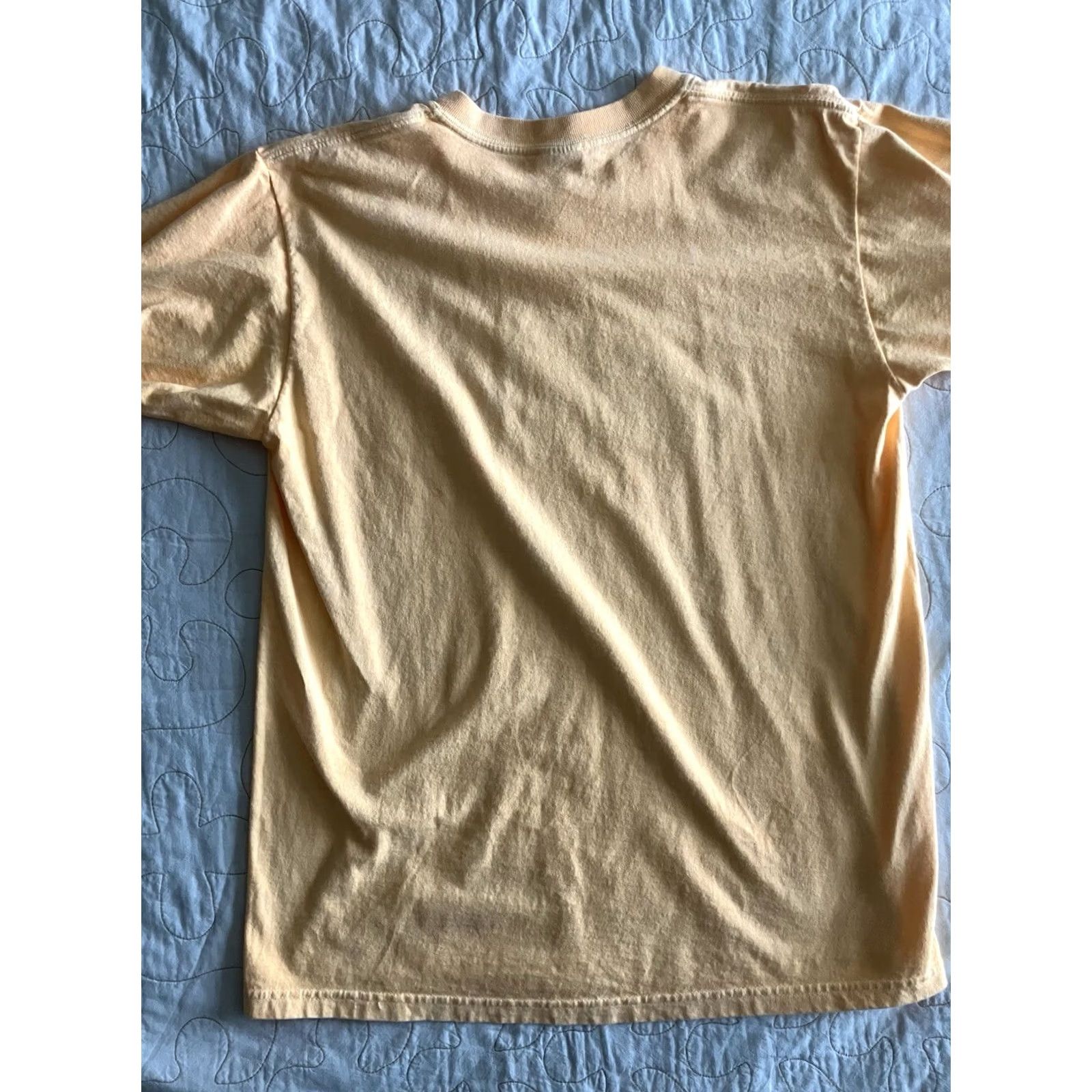 Anvil VINTAGE Anvil T-Shirt St Louis MO Yellow Embroidered Large Faded Blue United States Mens Size US L / EU 52-54 / 3 - 5 Thumbnail