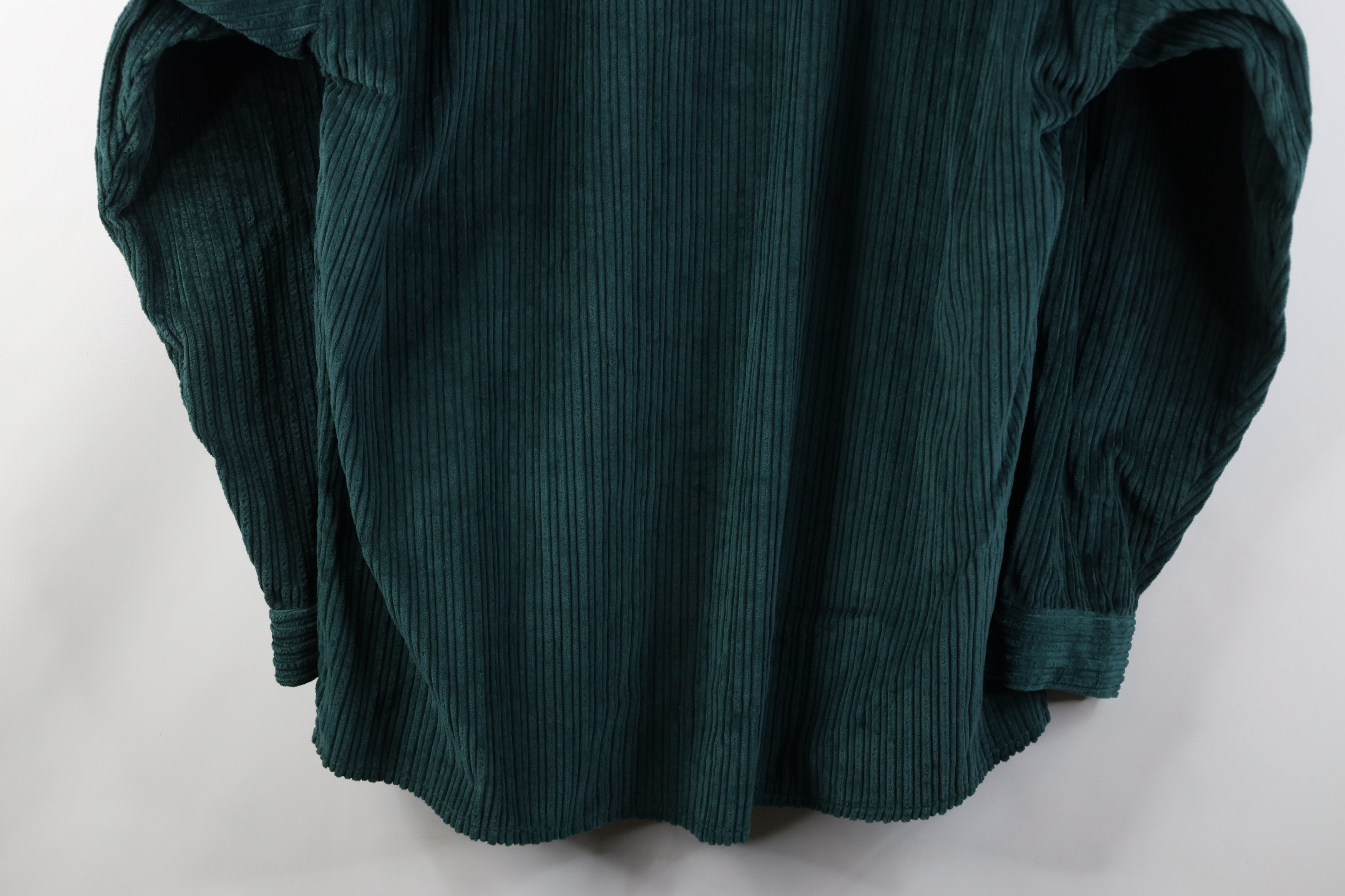 Vintage Deadstock Vintage 90s Streetwear Collared Button Shirt Green Size US XL / EU 56 / 4 - 14 Thumbnail