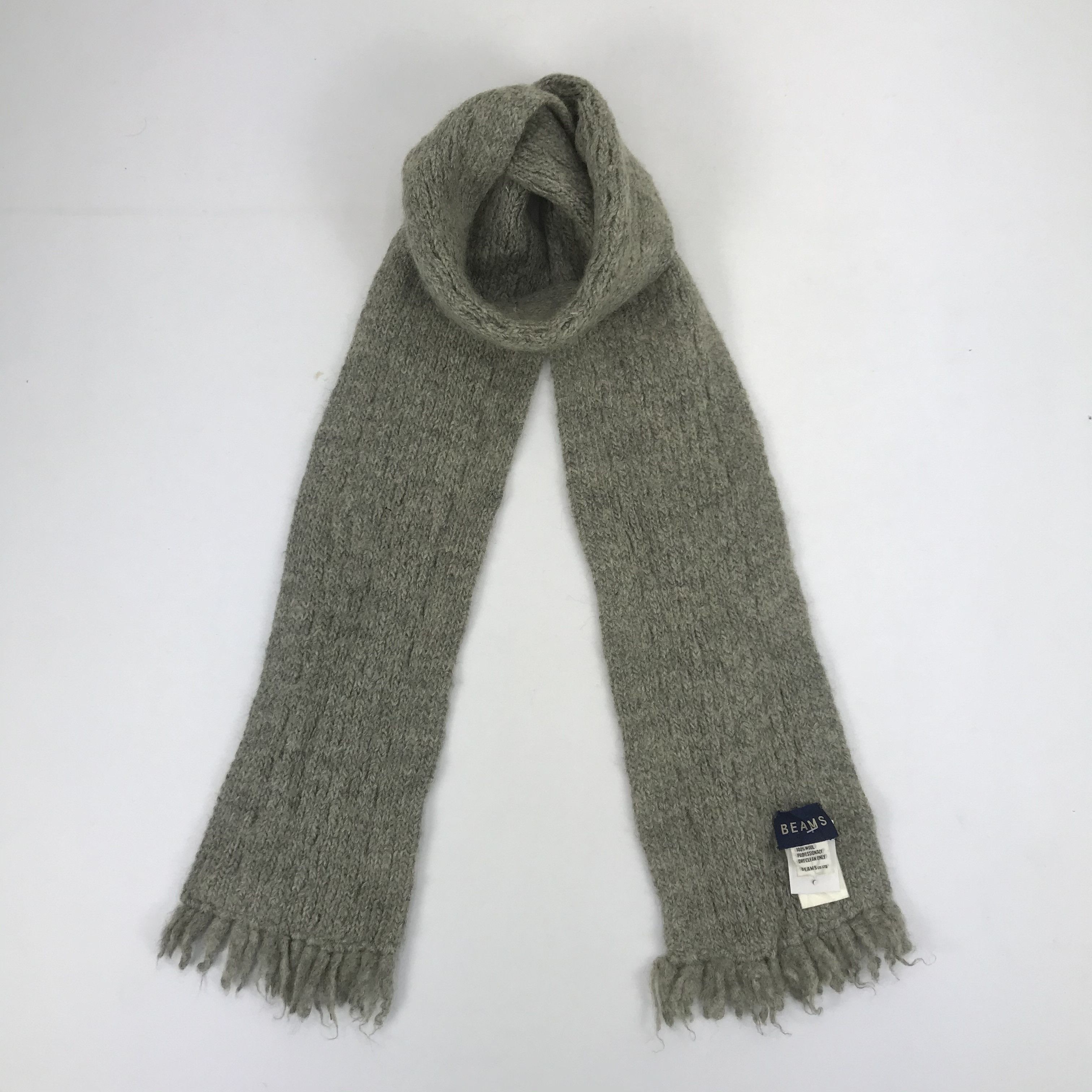 Beams Plus Vintage Beams Scarf Muffler Wool Scarves Size ONE SIZE - 1 Thumbnail