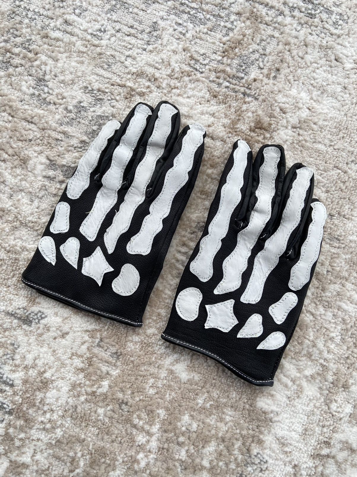 Japanese Brand × KMRii × Yasuyuki Ishii Leather Skeleton Gloves Size ONE SIZE - 2 Thumbnail