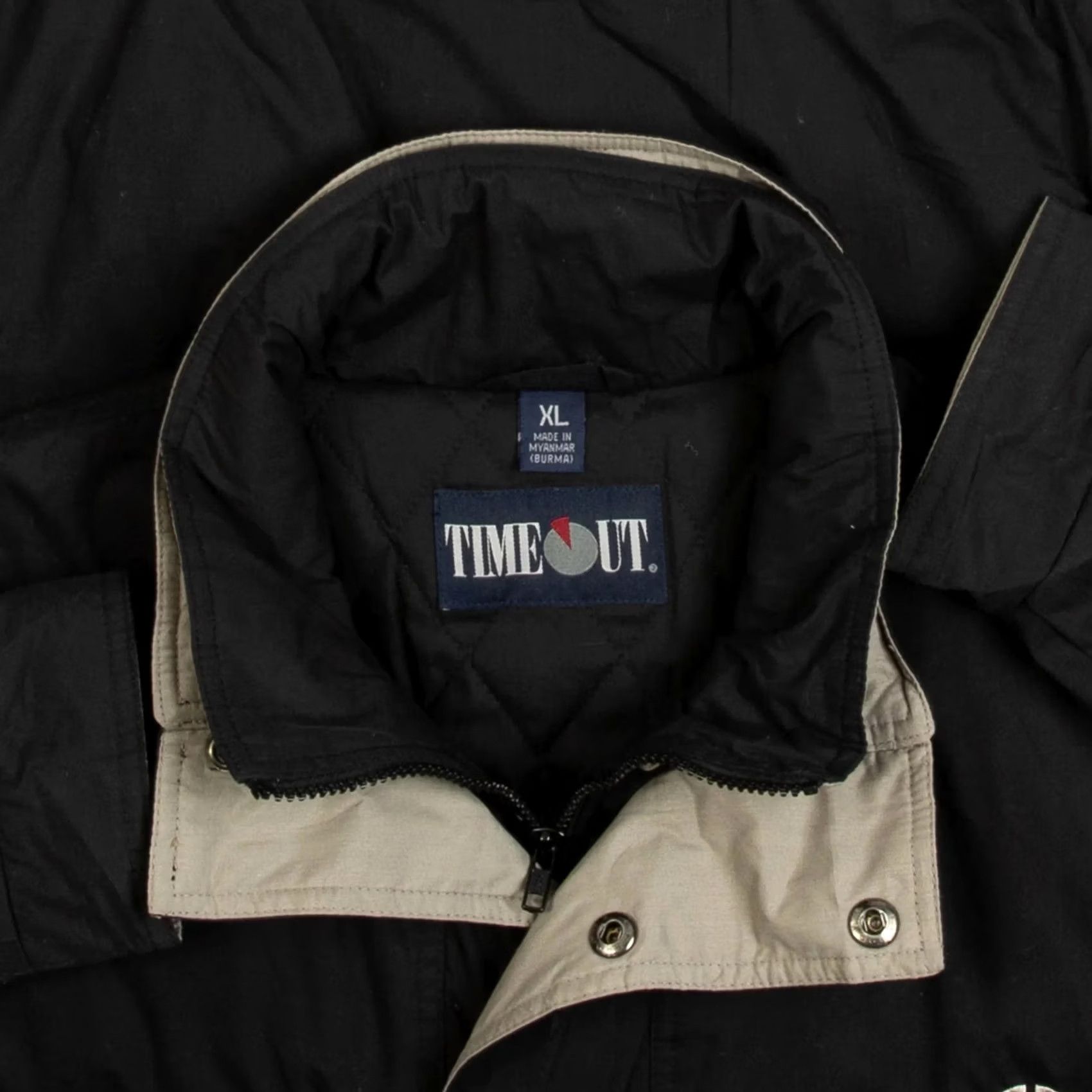 X-LARGE VINTAGE Men’s 1990s Unbranded GC Padded Bomber Jacket X-Large Black Size US XL / EU 56 / 4 - 5 Thumbnail