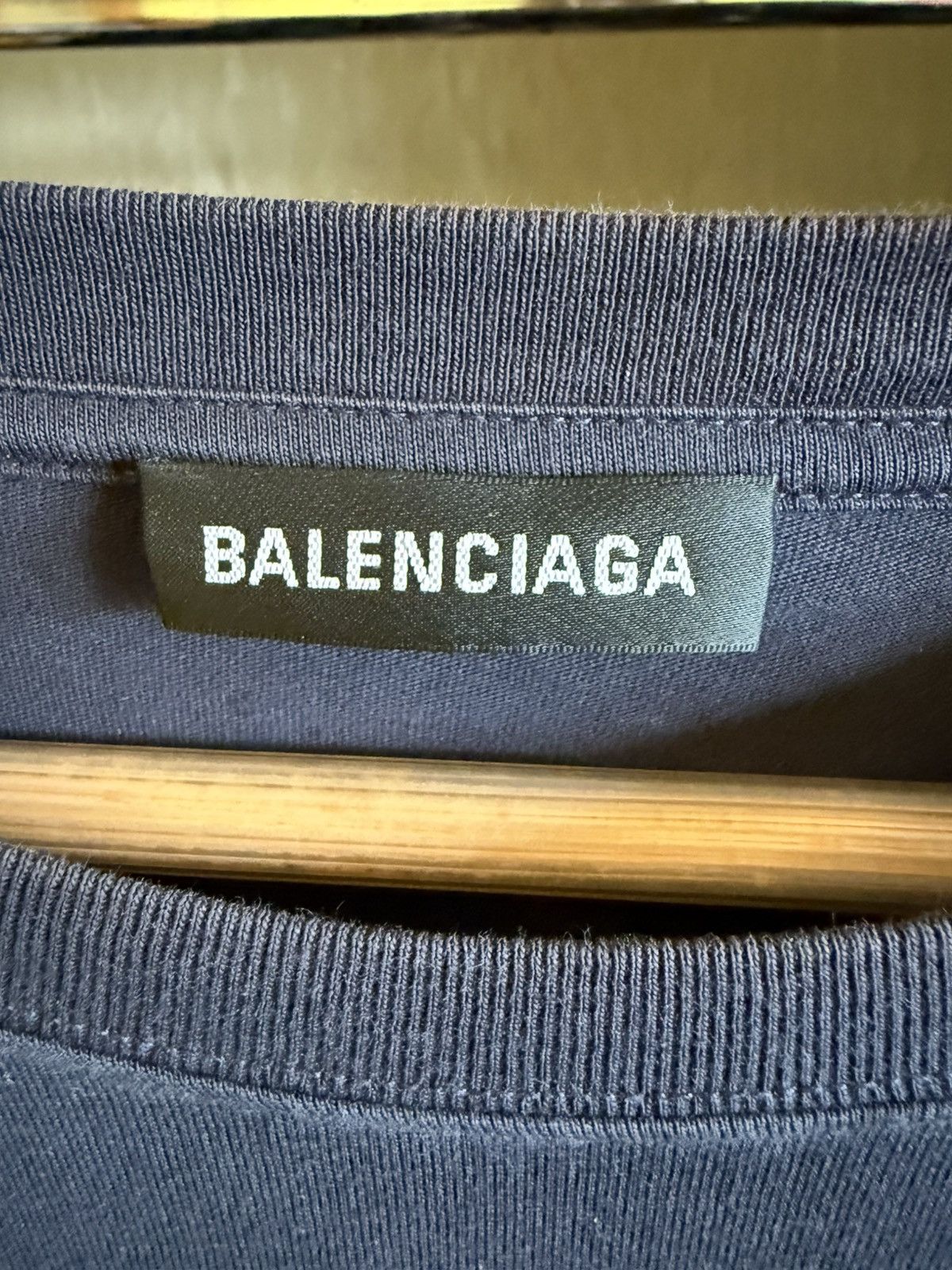 Balenciaga Balenciaga “Campaign” T-shirt Dark blue/Navy blue Size US XL / EU 56 / 4 - 3 Thumbnail