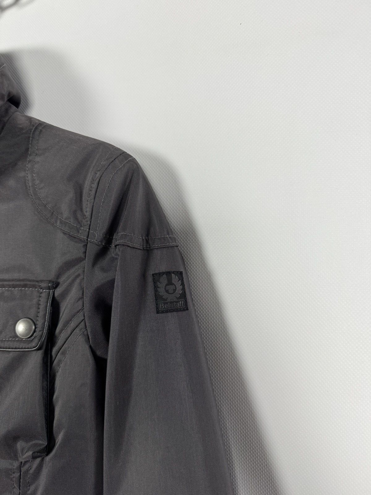 Belstaff Belstaff Faux Fur Trim Lined Biker Moto Nylon Jacket Size 12 Size M / US 6-8 / IT 42-44 - 6 Thumbnail