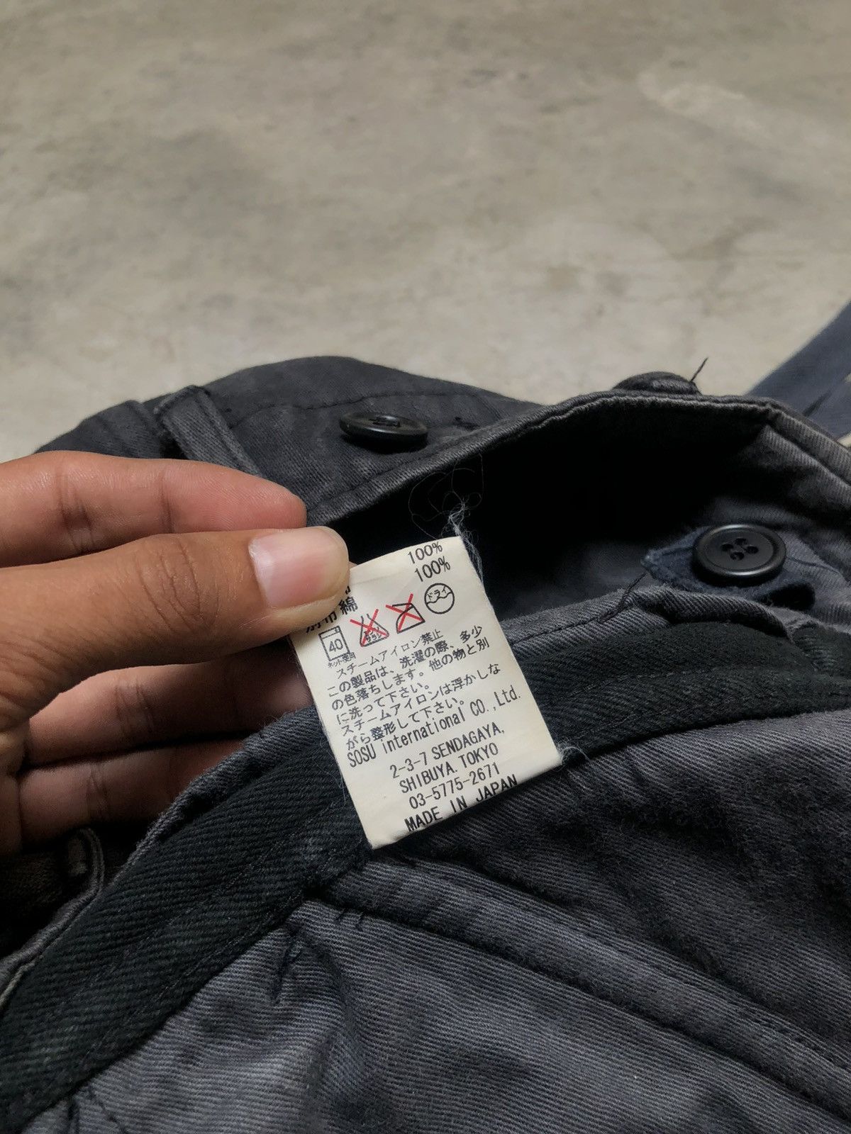 Japanese Brand × Maison MIHARA YASUHIRO Mihara Yasuhiro Fur Cargo pant Size US 32 / EU 48 - 19 Thumbnail