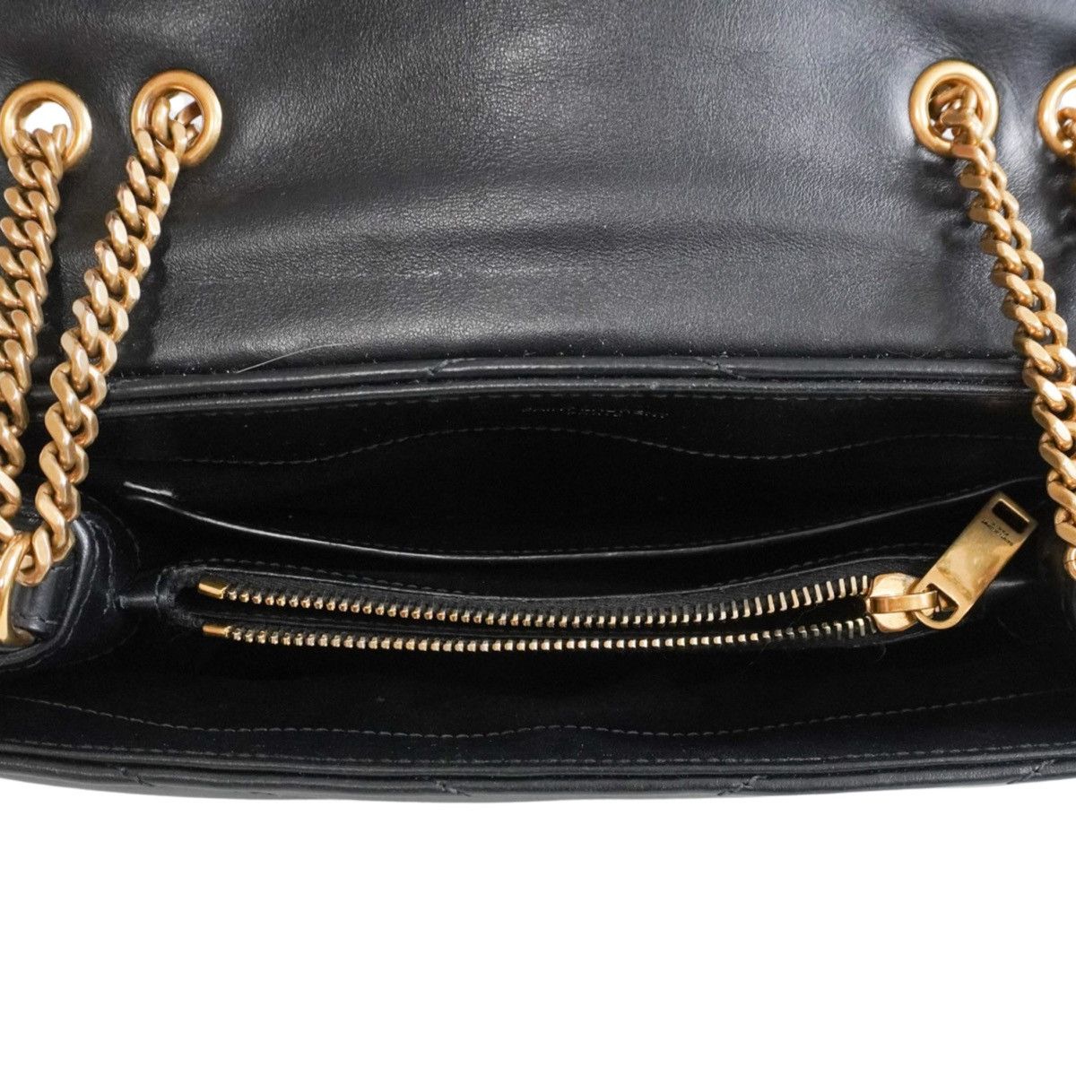 Saint Laurent Paris Saint Laurent Paris 'Lou Lou Small' Handbag Size ONE SIZE - 8 Thumbnail