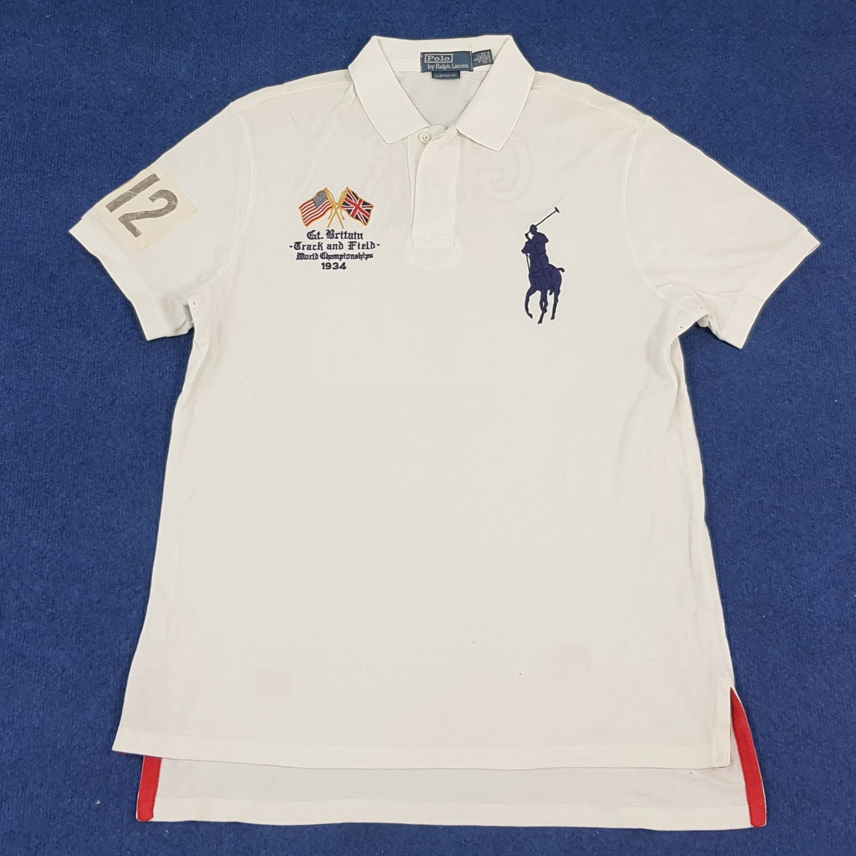 Polo Ralph Lauren × Vintage Vintage POLO by Ralph Lauren World Champion Polo Shirt Size US L / EU 52-54 / 3 - 1 Thumbnail
