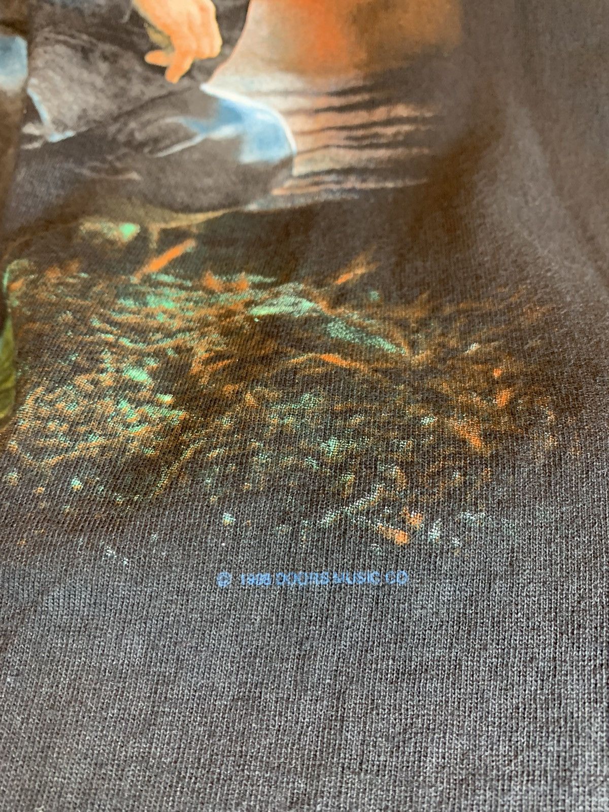 Band Tees × Vintage *RARE* Vintage 90s The Doors Jim Morrison Portrait Art Shirt Size US L / EU 52-54 / 3 - 3 Thumbnail