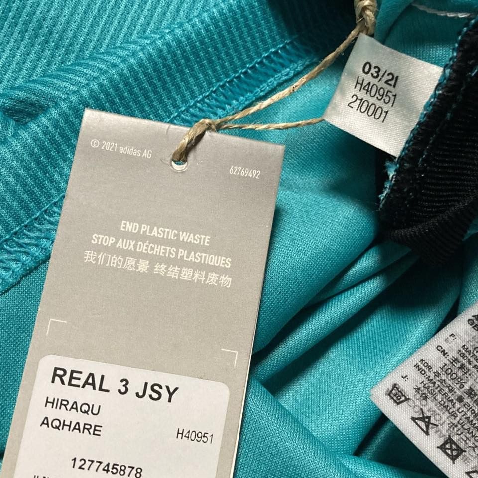 Adidas Soccer Jersey Real Madrid 2021-22 Third Adidas H40951 Size US S / EU 44-46 / 1 - 6 Thumbnail
