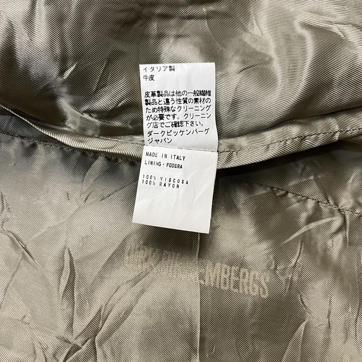 Dirk Bikkembergs × Vintage Vintage Dirk Bikkembergs Blazer leather Size US M / EU 48-50 / 2 - 15 Thumbnail