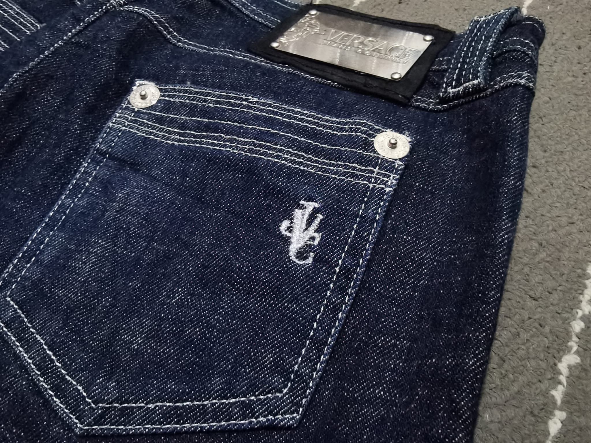 Versace VERSACE JEANS COUTURE bootcut woman jeans w30 22353 Size 30" / US 8 / IT 44 - 8 Thumbnail