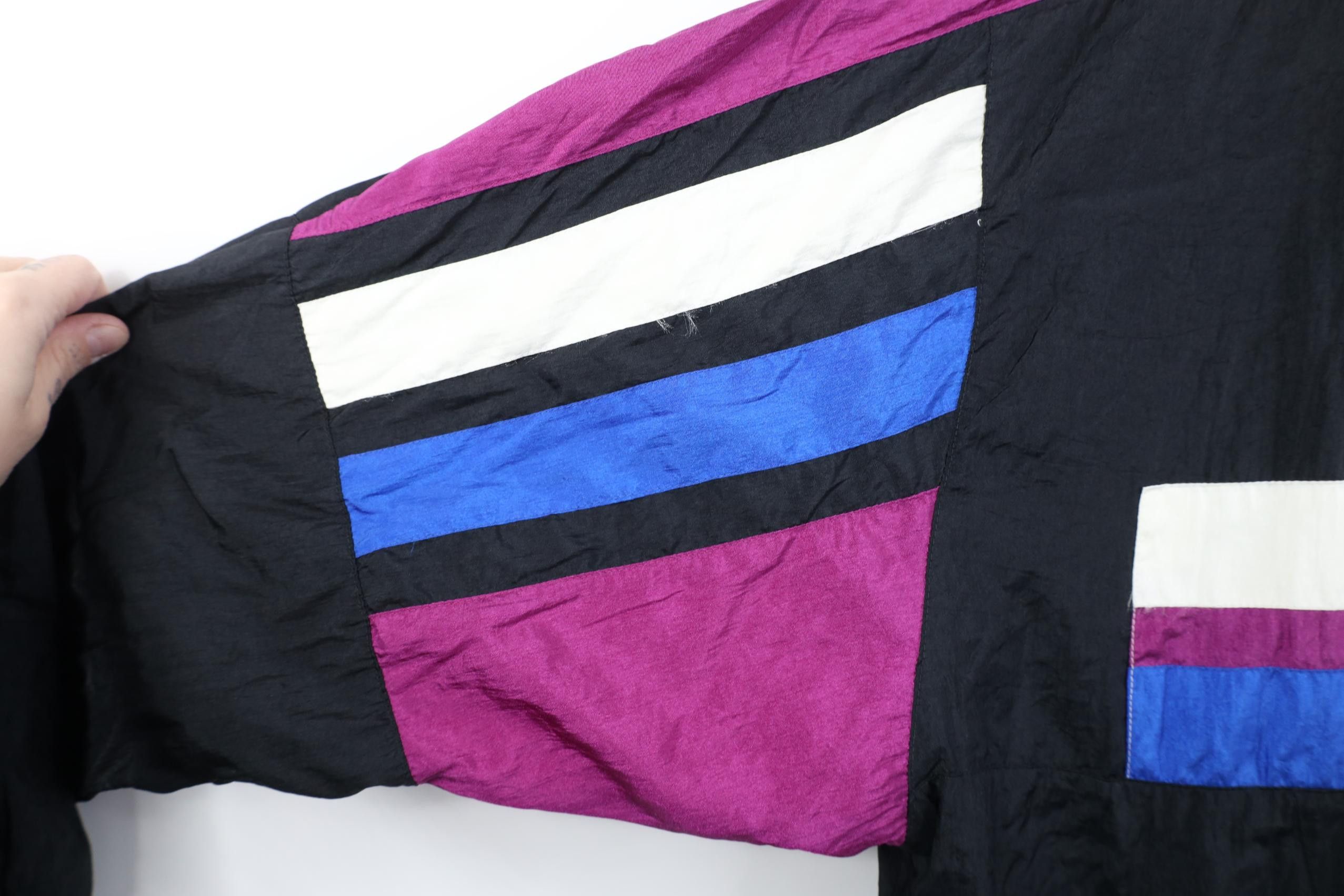 Vintage Vintage 90s USA Olympics Block Lined Windbreaker Jacket Size US XL / EU 56 / 4 - 8 Thumbnail
