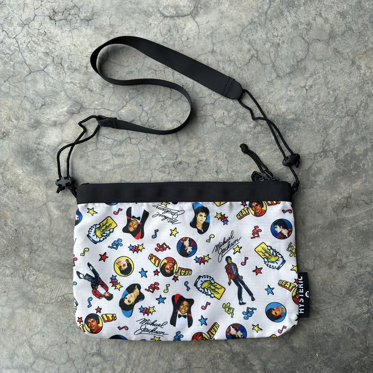 HYSTERIC GLAMOUR - histeric gramor  × micheal Jackson pouch MICHAEL JACKSON x HYSTERIC GLAMOUR