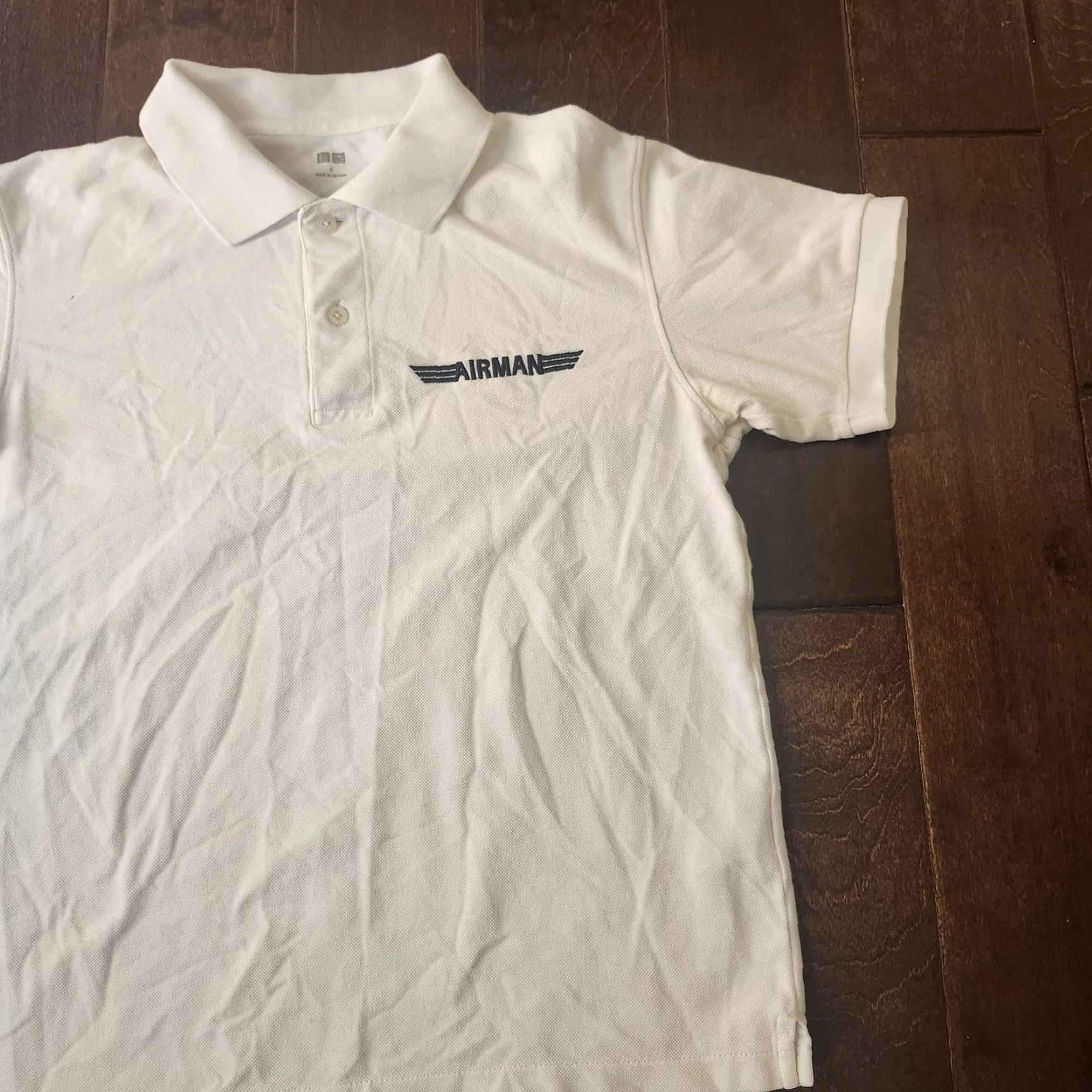 Uniqlo Uniqlo Polo Shirt Mens Small White Embroidered Logo Casual Tee Size US S / EU 44-46 / 1 - 4 Thumbnail