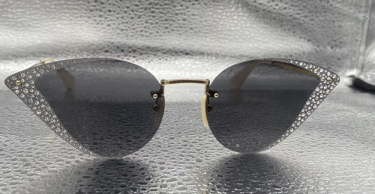 Gucci Gucci Hollywood Forever Cat Eye Sunglasses Size ONE SIZE - 1 Thumbnail