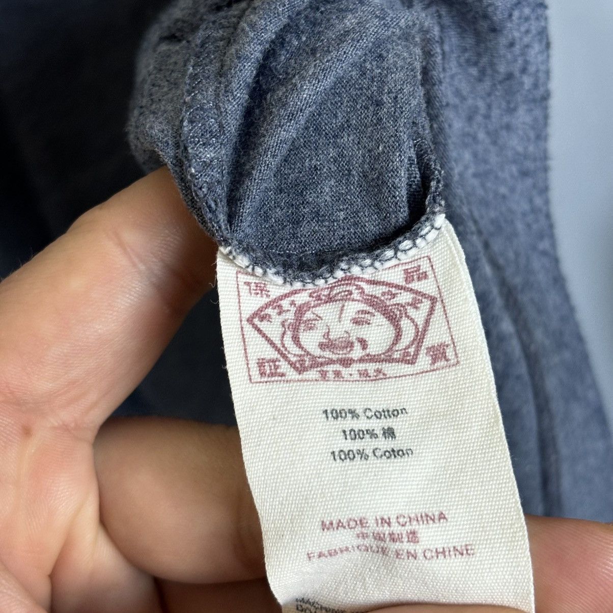 Evisu Evisu vintage t-shirt big logo blue medium streetwear Size US M / EU 48-50 / 2 - 6 Thumbnail
