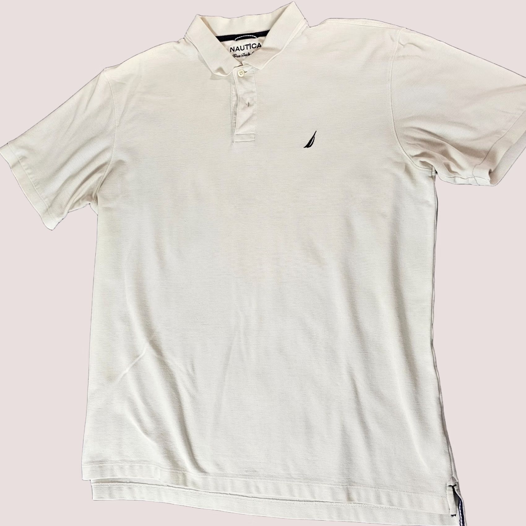 Nautica Nautica Performance Deck Shirt Polo True Deck Shirt Golf Classic Fit Men's XL White Size US XL / EU 56 / 4 - 1 Thumbnail
