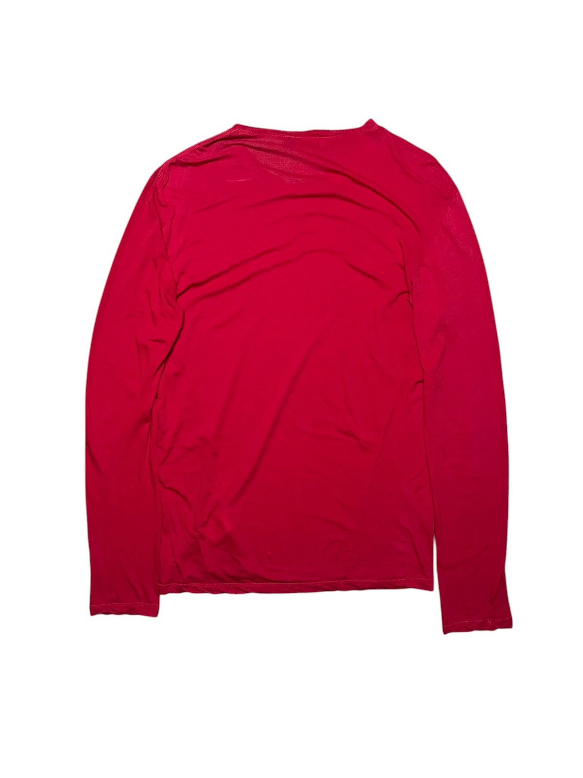 Costume National Costume National “Only Miracles” LS Shirt Italy Graphic Red Size US M / EU 48-50 / 2 - 2 Thumbnail