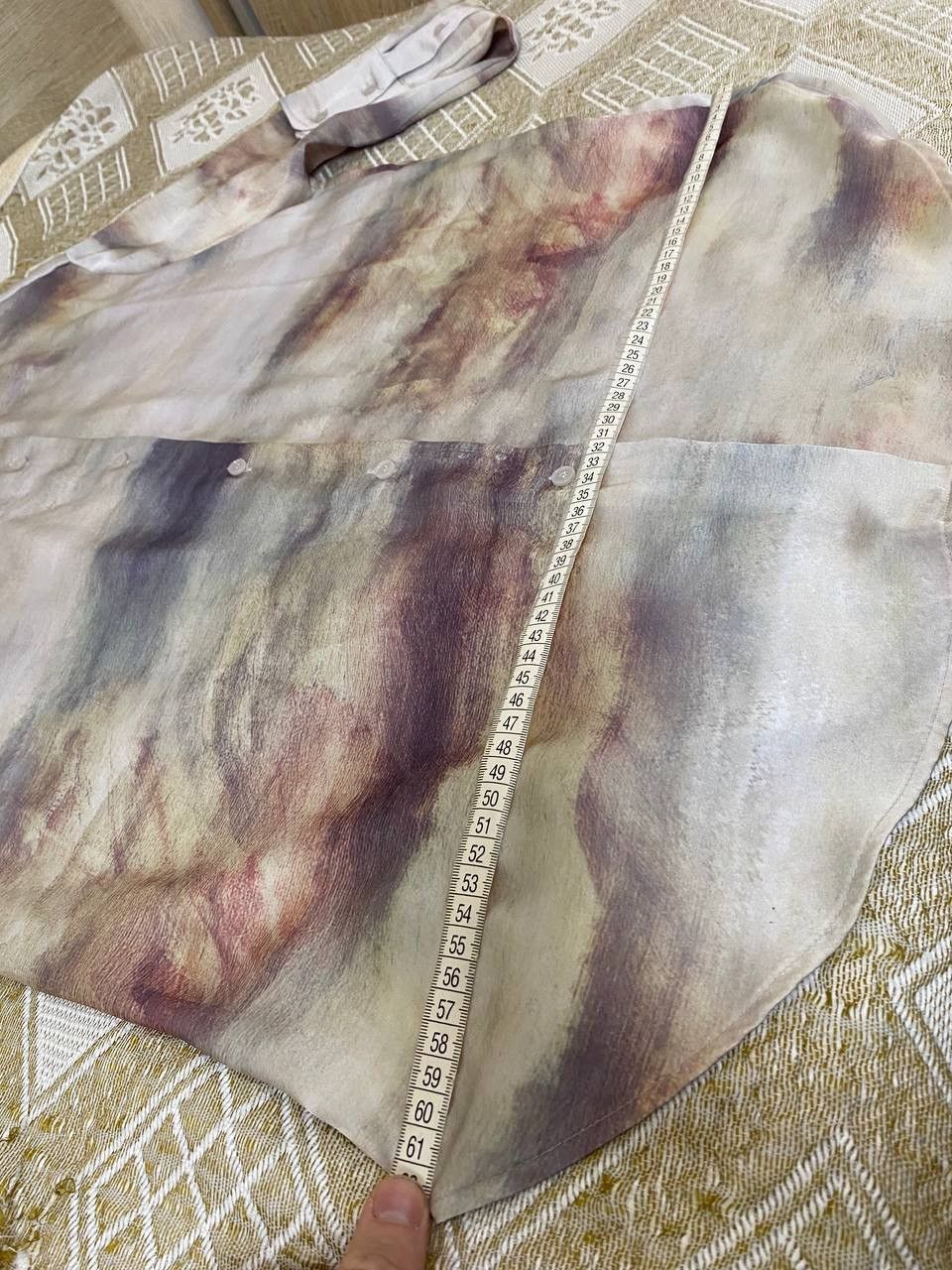 H&M 🔥 H&M Relaxed Fit Womens Button Up Shirt Art Blouse Top Size M / US 6-8 / IT 42-44 - 12 Thumbnail
