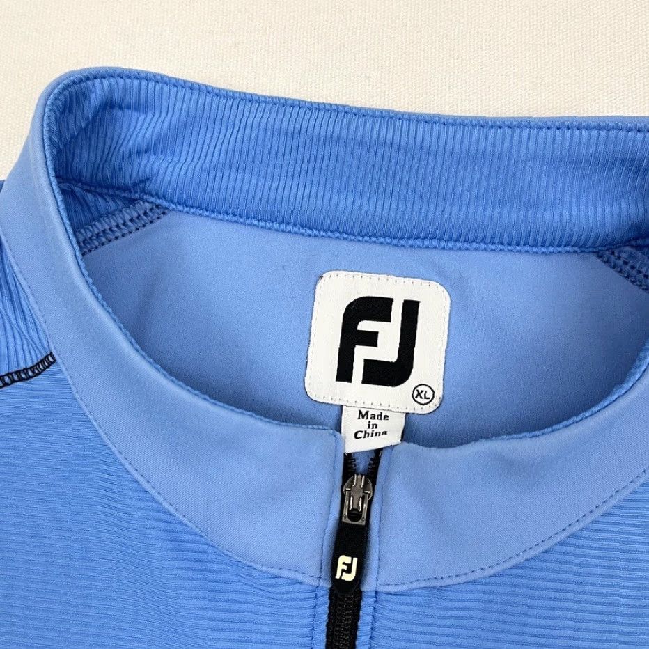 Footjoy FootJoy Pullover Mens L Blue Elkridge Golf Club Performance 1/4 Zip Jacket Regular Size US L / EU 52-54 / 3 - 2 Thumbnail
