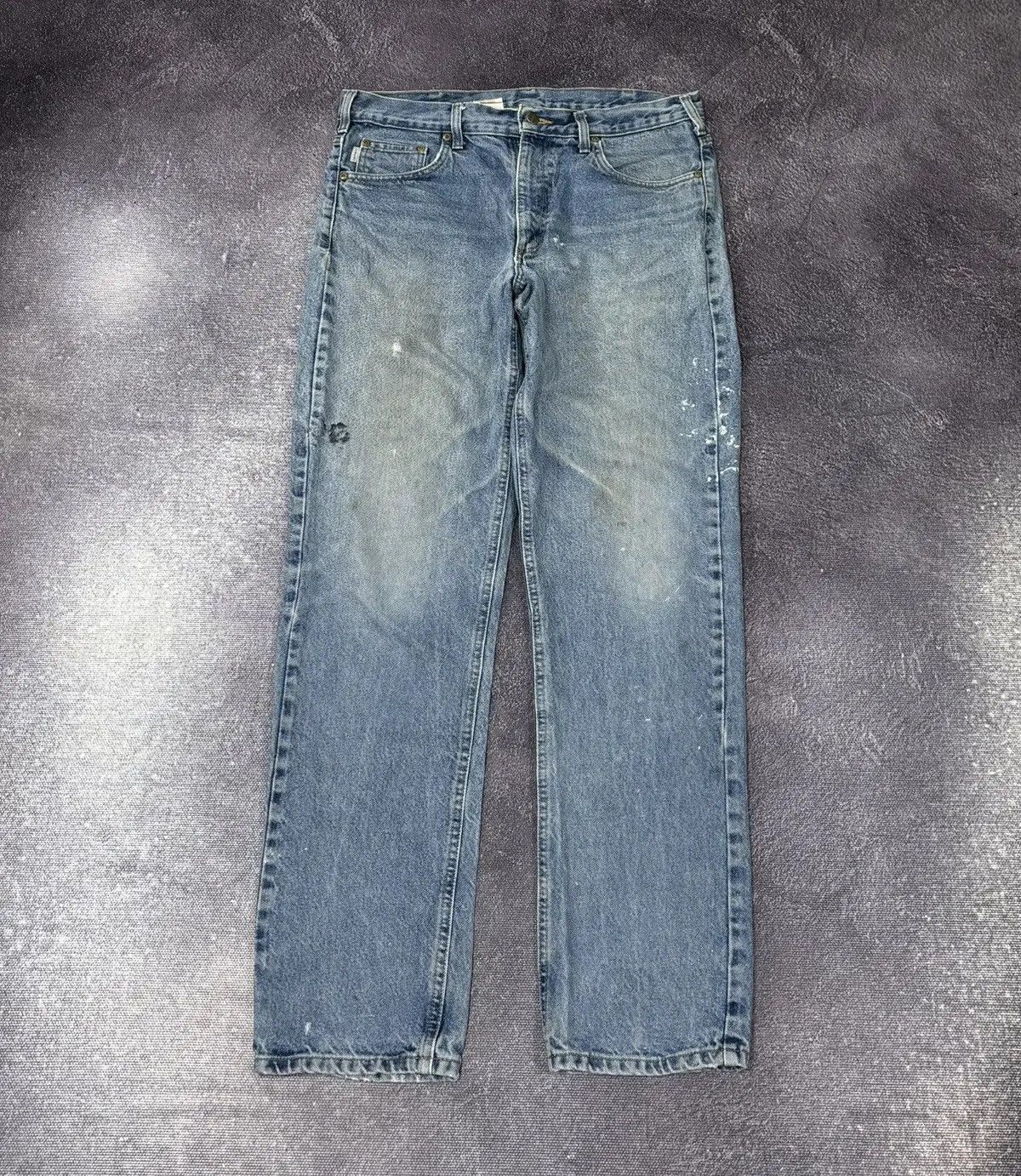 Carhartt × Vintage Vintage Carhartt USA Traditional Fit Denim Work Hype Jeans Size US 34 / EU 50 - 2 Thumbnail