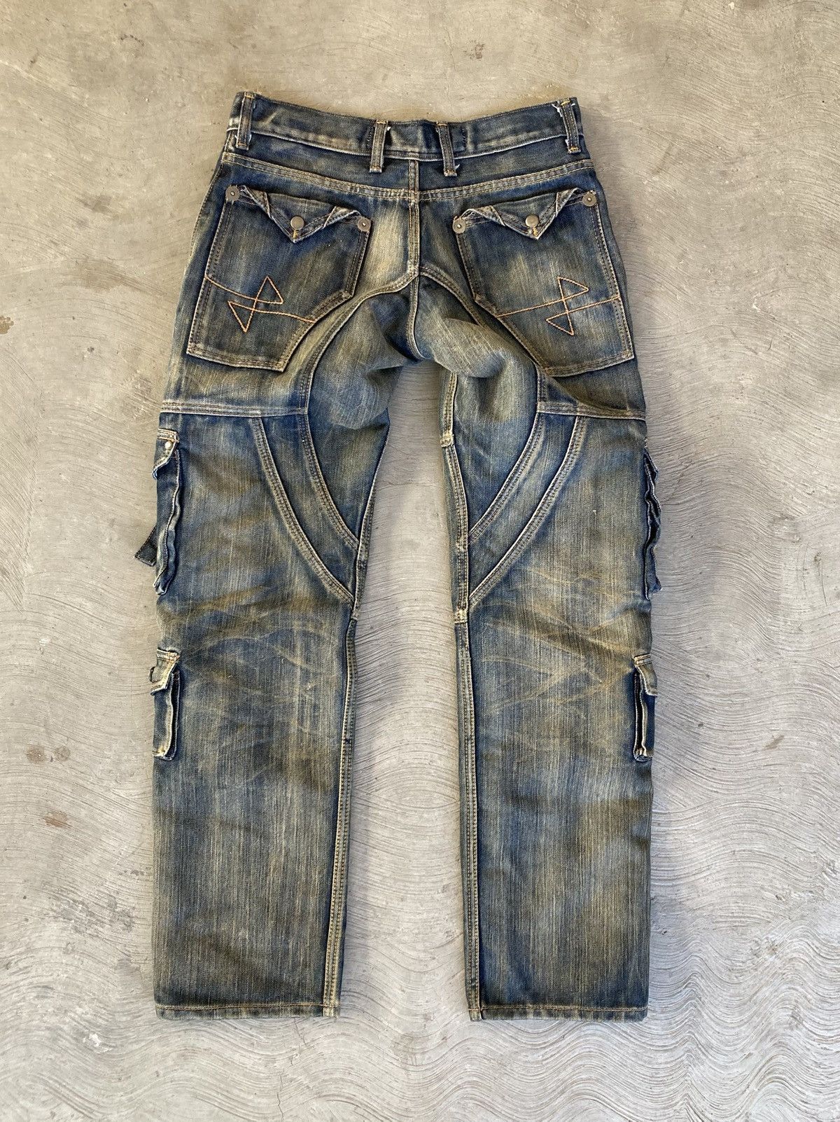 Japanese Brand Jeans De Art Bondage Cargo Pants Size US 32 / EU 48 - 3 Thumbnail
