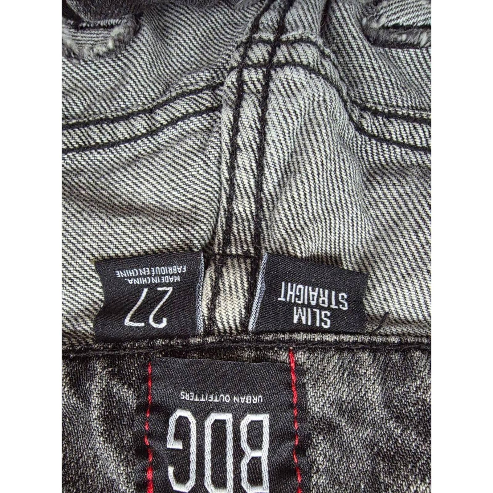 Urban Outfitters BDG Urban Outfitters Slim Straight Jeans Black 27 A001652 Size 27" / US 4 / IT 40 - 4 Thumbnail