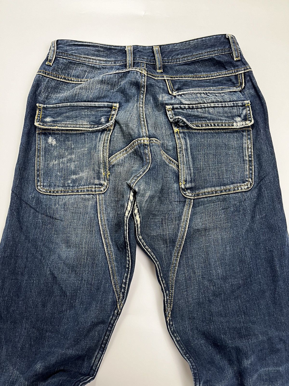 Diesel × Japanese Brand diesel extreme wellness distressed jeans pant wash Size US 30 / EU 46 - 10 Thumbnail