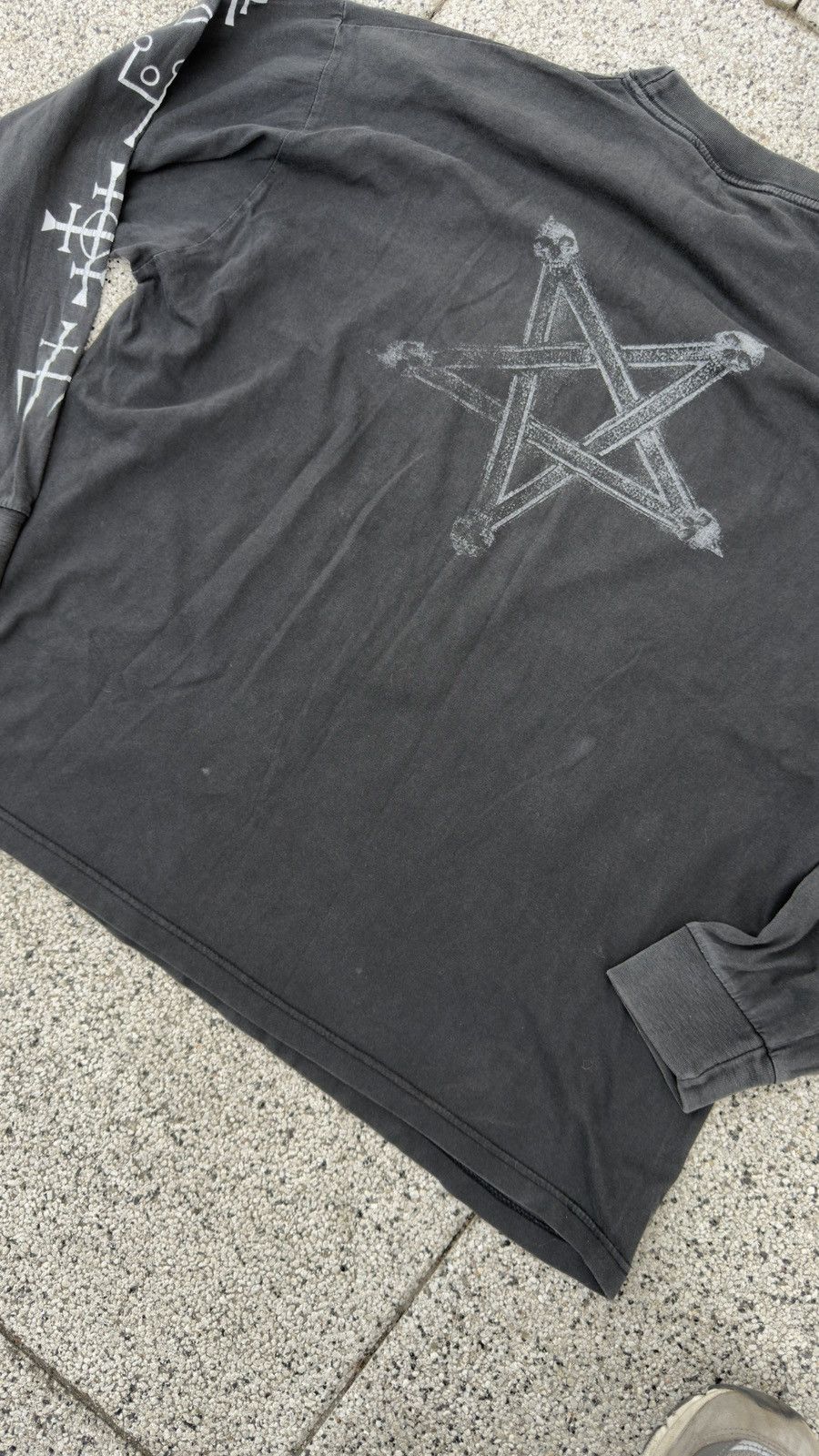 Vintage Demon Adonai Lucifer Messiah Jehova Black Metal Vintage 90s Size US XL / EU 56 / 4 - 18 Thumbnail