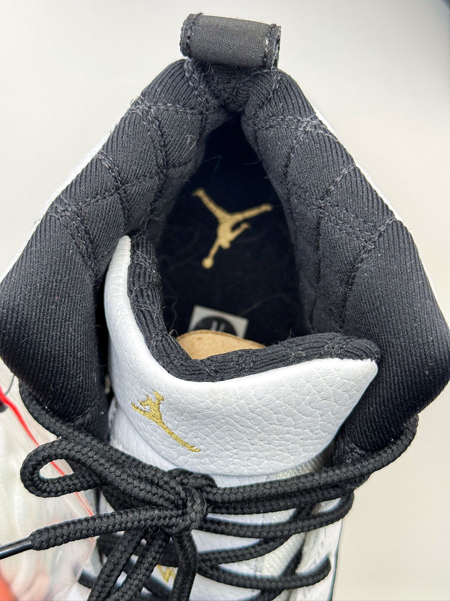 Nike Air Jordan 12 Retro GS "Royalty Taxi" 2021 White Black Size US 7 / EU 40 - 8 Thumbnail