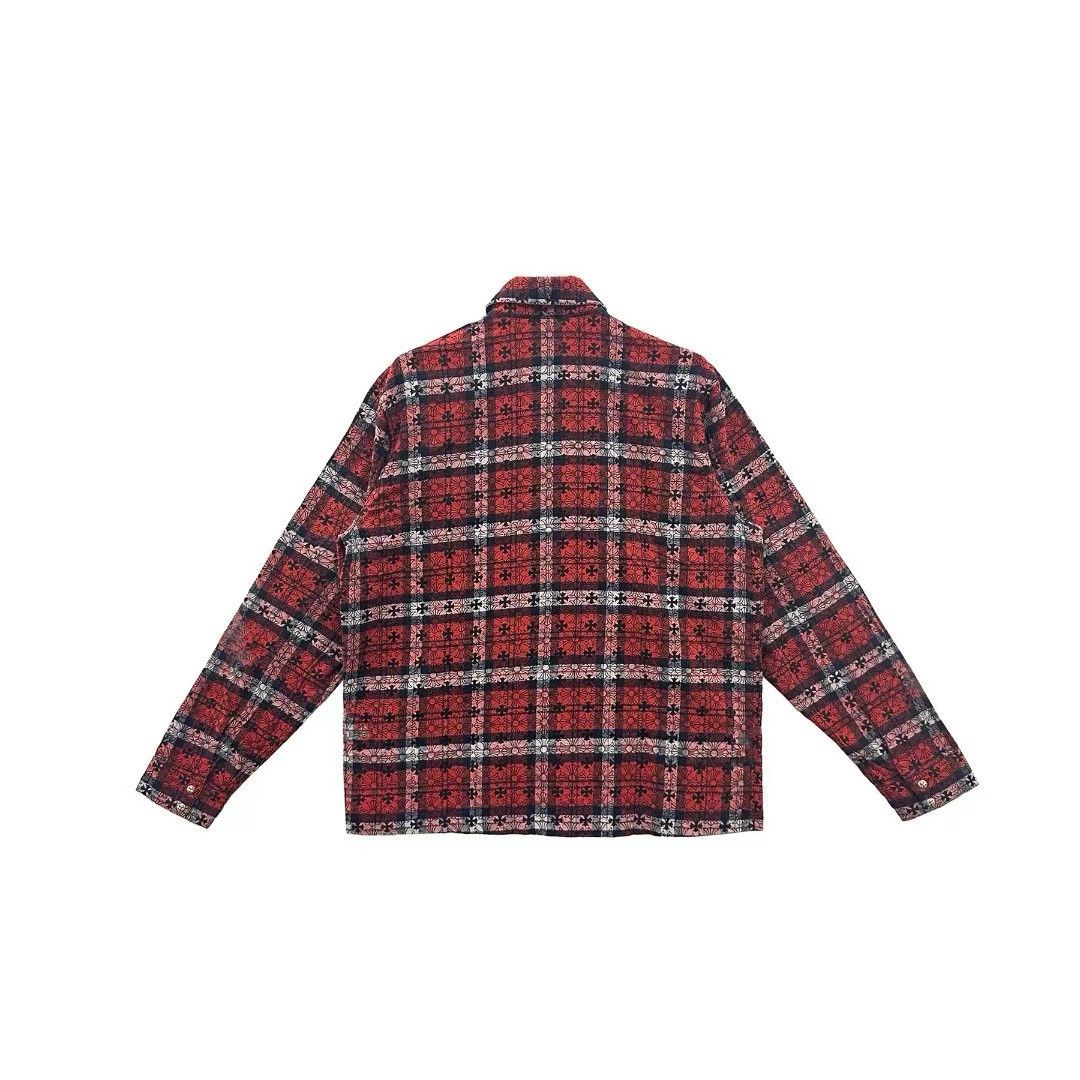 Chrome Hearts Chrome Hearts ST.BARTH Black&Red WorkDog Shirt Jacket Size US L / EU 52-54 / 3 - 2 Thumbnail