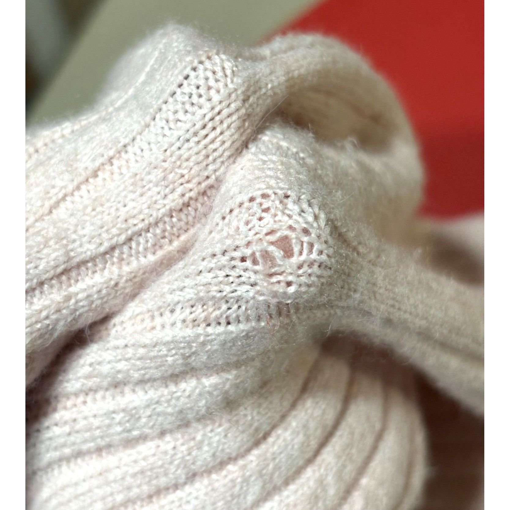 Other BP. Rib Crop Turtleneck Sweater in Pink Crystal, Sz. L Size L / US 10 / IT 46 - 8 Thumbnail