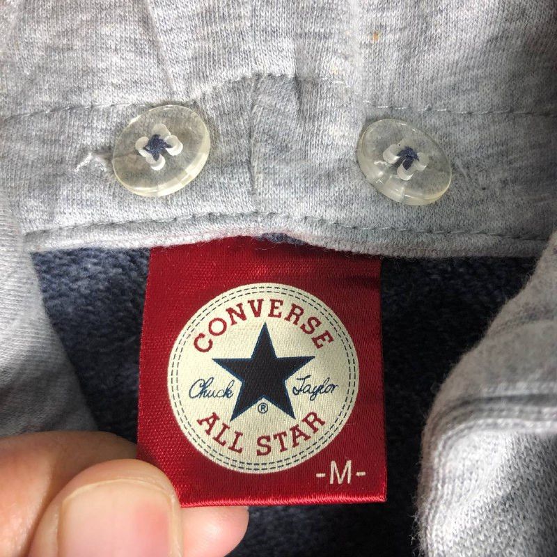Converse Vintage Converse All Stars Hoodie Varsity Jacket Size US M / EU 48-50 / 2 - 8 Thumbnail