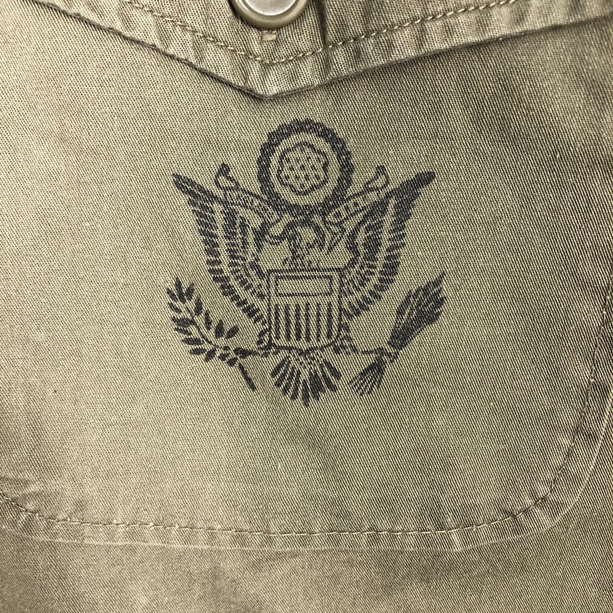 Vintage 📌Vintage U.S Army Shirt Jacket Big Logo Size US L / EU 52-54 / 3 - 18 Thumbnail