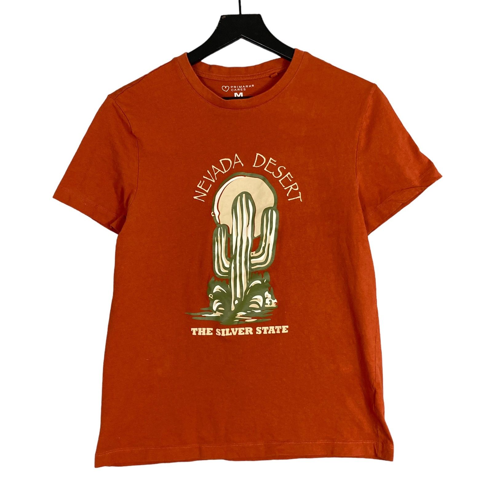Other Primark Women's Medium Terracotta Graphic T-Shirt Desert Size M / US 6-8 / IT 42-44 - 1 Thumbnail