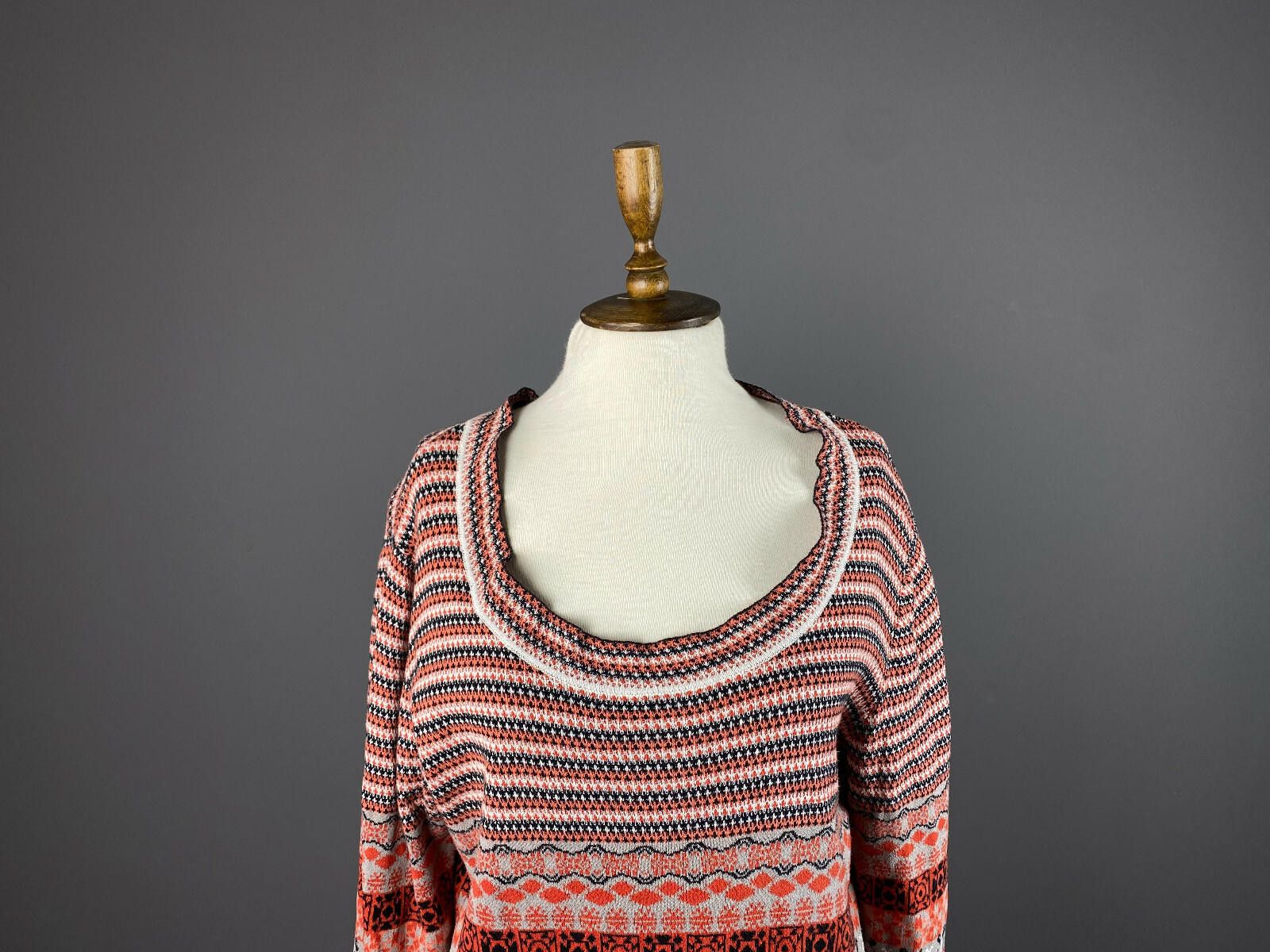 Joe Browns Ladies Joe Browns Multicolor Geometric A-Line Dress Size 12 Size XL / US 12-14 / IT 48-50 - 2 Thumbnail