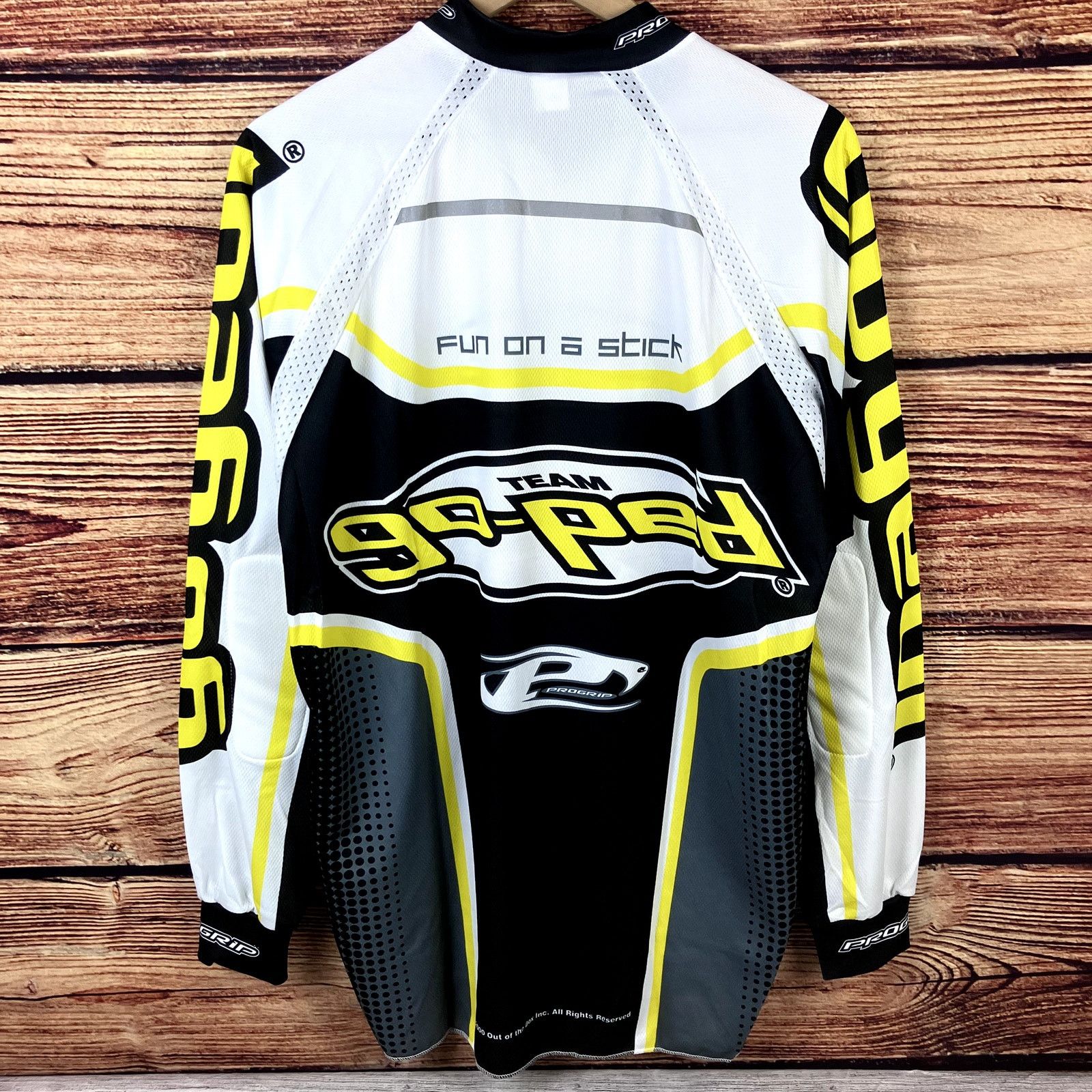 Vintage Vintage Y2k Team Go-Ped Motocross Long Sleeve Jersey Size US XL / EU 56 / 4 - 2 Thumbnail