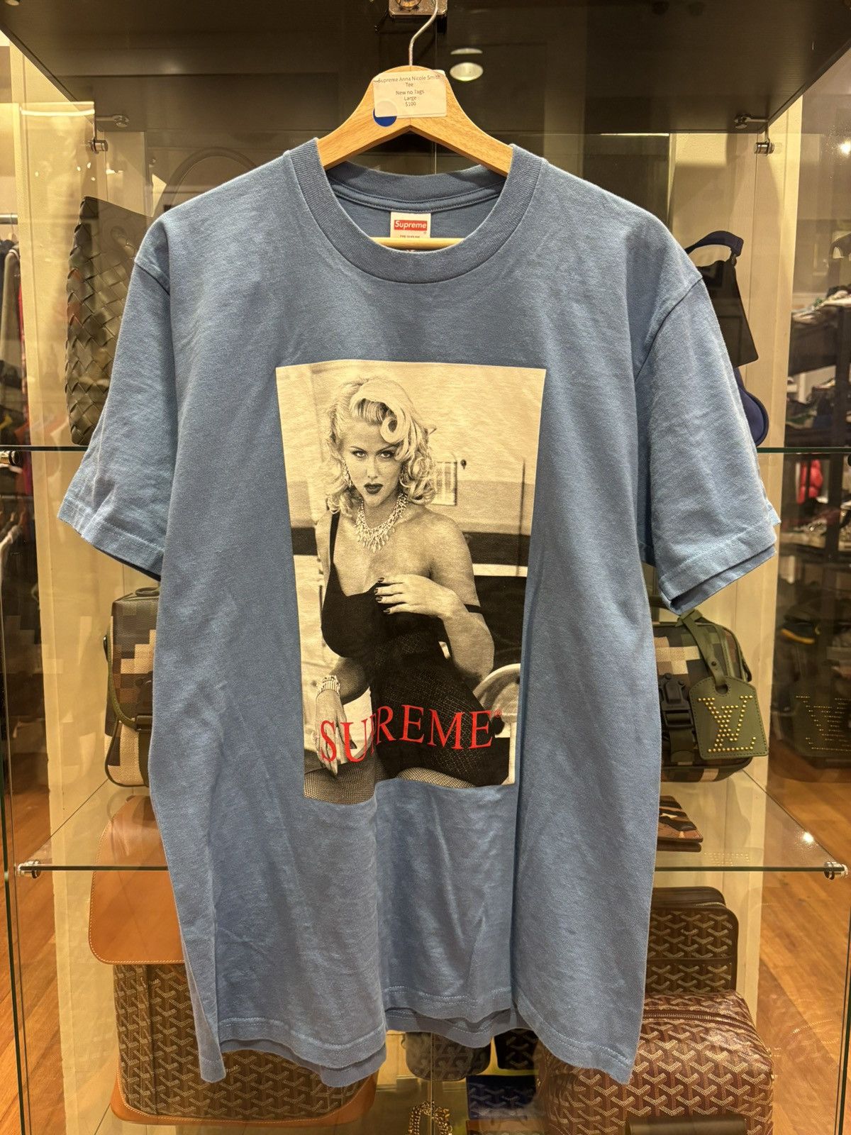 Supreme Supreme Anna Nichols Smith Tee Size US L / EU 52-54 / 3 - 1 Thumbnail