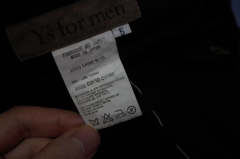 Y's for Men Y's For Men size 5 Hand-stitched white trousers Size US 30 / EU 46 - 5 Thumbnail