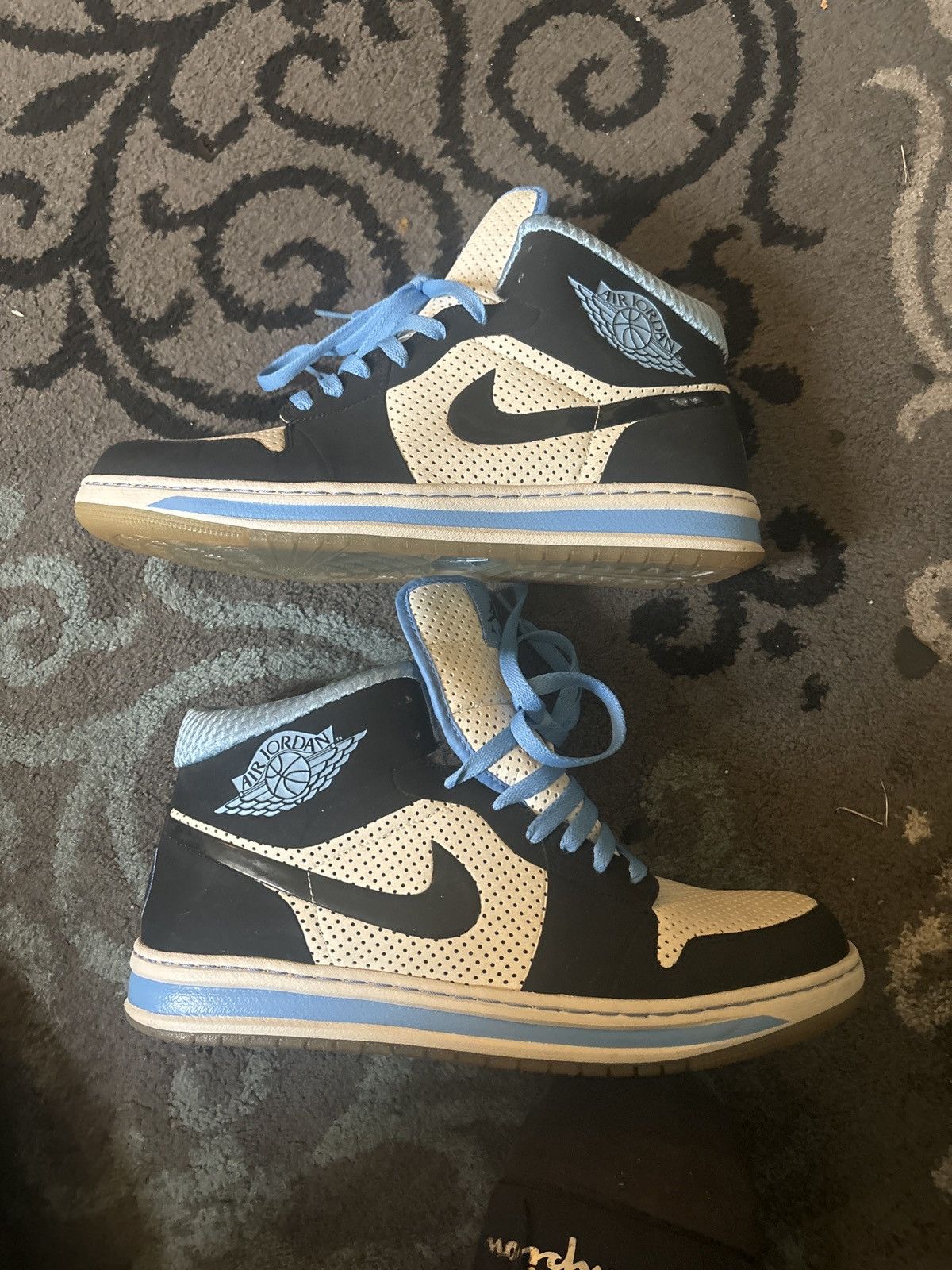 image of Nike Jordan 1 Alpha Shoes in White, Men's (Size 13)
