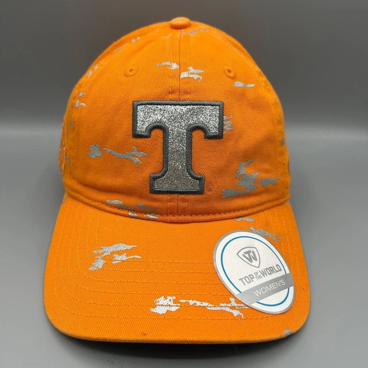 Top Of The World Tennessee Volunteers Hat Women Orange OHT Strap Back Cotton Size ONE SIZE - 1 Thumbnail